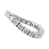 Riviera Flexible Diamond Mesh Ring