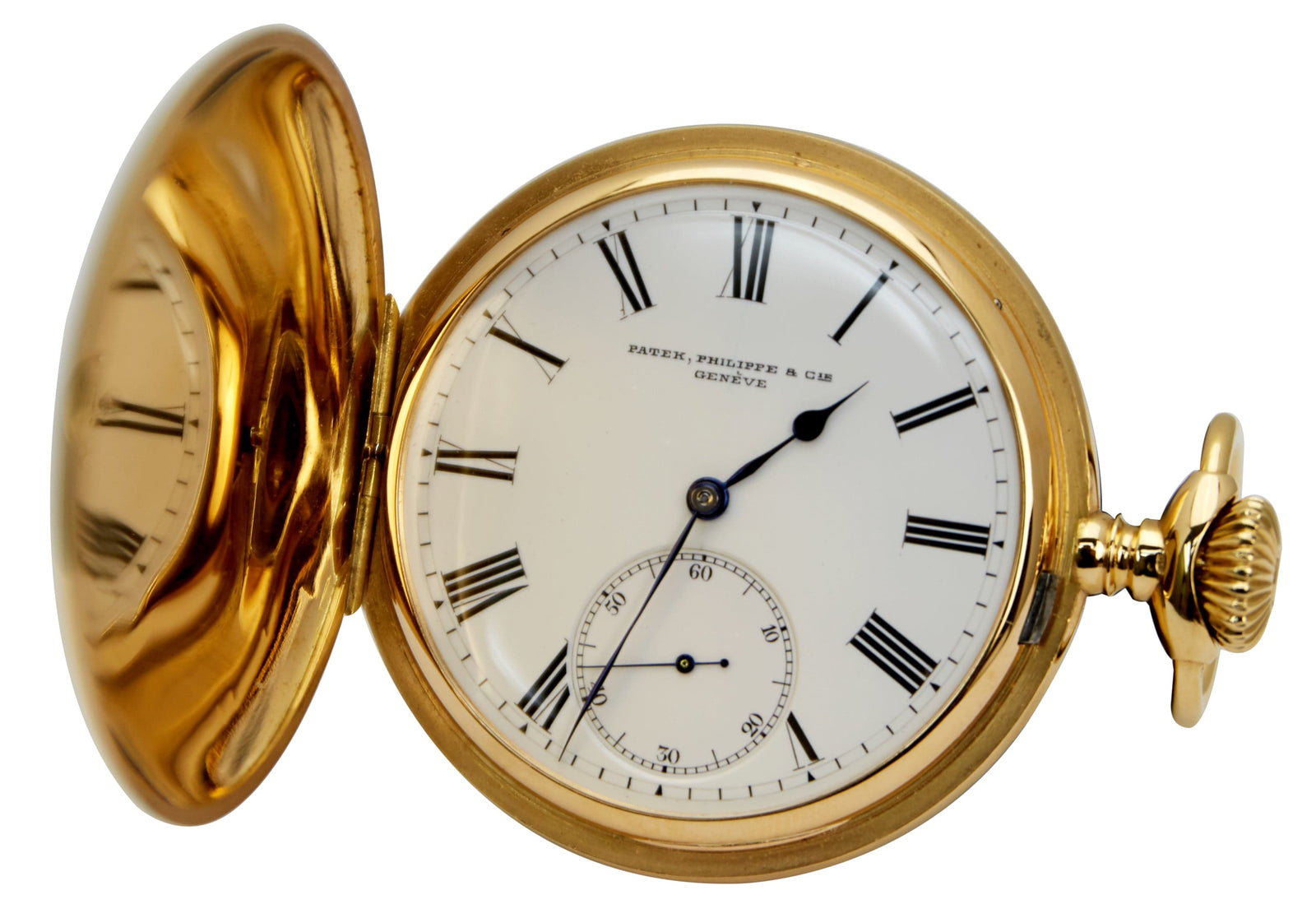 Patek Philippe Pocket Watch 18k Gold Pre Owned CJ Charles Jewelers