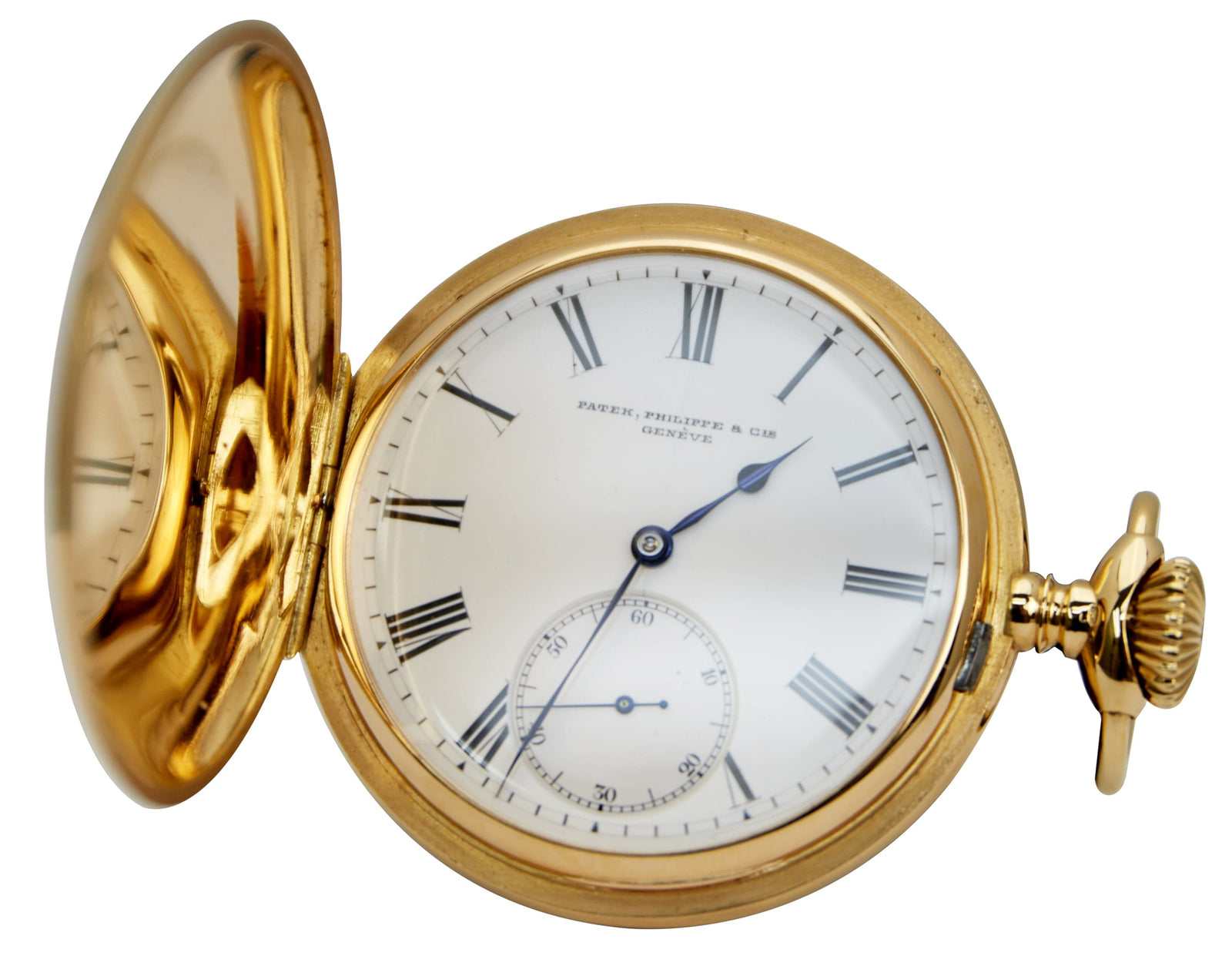 Patek Philippe Pocket Watch 18k Gold Pre Owned