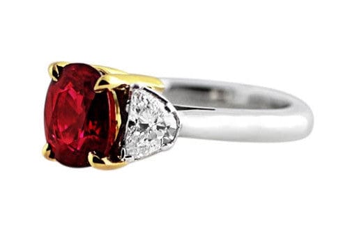 3ct Burma Ruby Ring