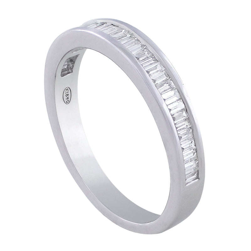 Baguette Cut Diamond Wedding Band