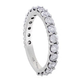 14k White Gold Diamond Wedding Band