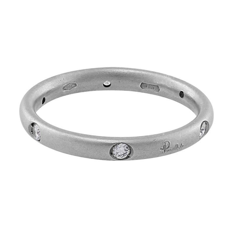 Pomellato White Gold Diamond Ring – CJ Charles Jewelers