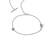 Contemporary Diamond Heart Necklace