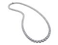 Rivière Platinum 30ctw Diamond Necklace