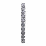 14kt White Gold & Diamond Anniversary Band