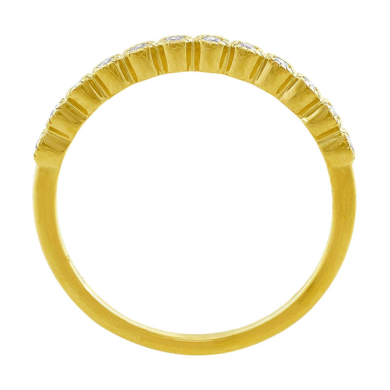14kt Yellow Gold Diamond Anniversary Band