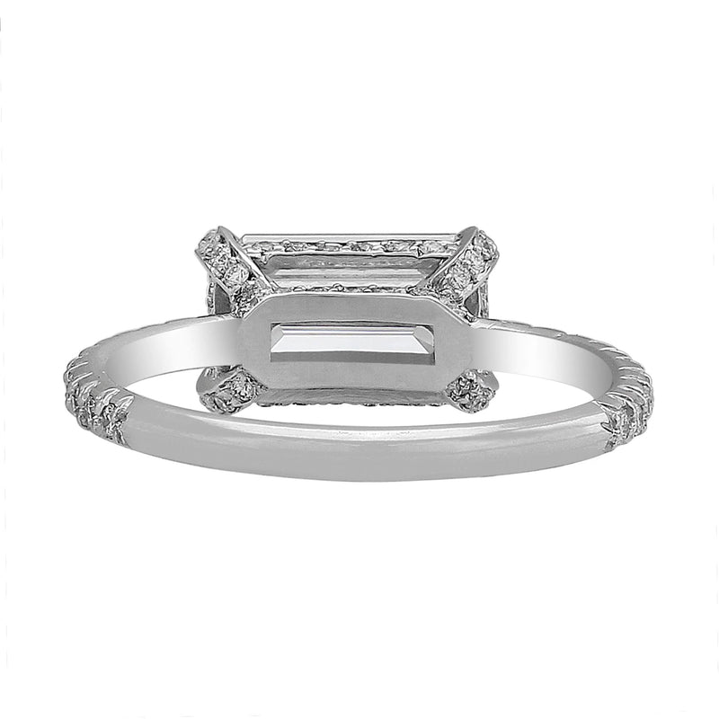 Riviera 2.01ct Emerald Cut Diamond Ring