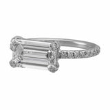 Riviera 2.01ct Emerald Cut Diamond Ring