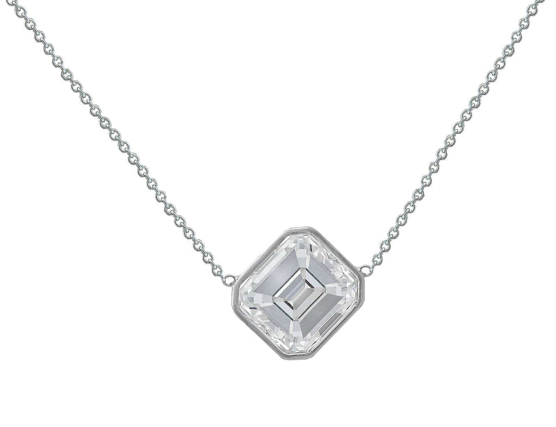 CJ Charles Riviera Solitaire Diamond Necklace
