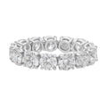 Rivière 18k White Gold 5.3ctw Flexible Diamond Band