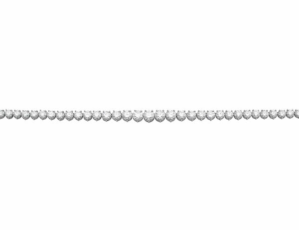 Rivière Platinum 23.03ctw Diamond Graduated Necklace, GIA Certified