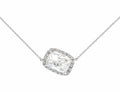 Rivière 5ct Cushion Cut Diamond Pendant