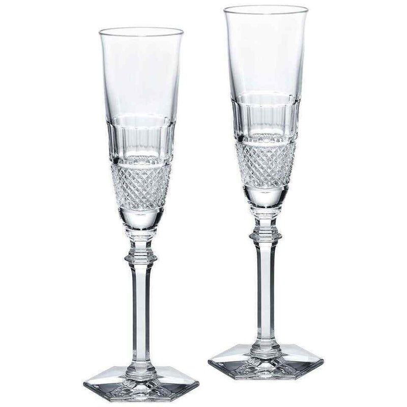 Baccarat Diamant Champagne Flute - Set of 2