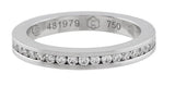 Estate Carrera Y Carrera Mi Princesa White Gold and Diamond Band