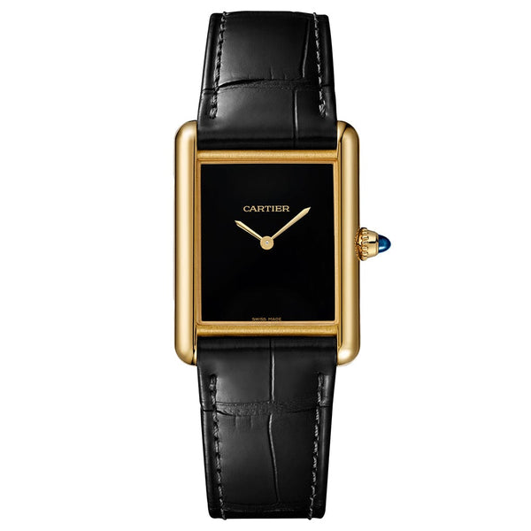 womens cartier tank louis gold