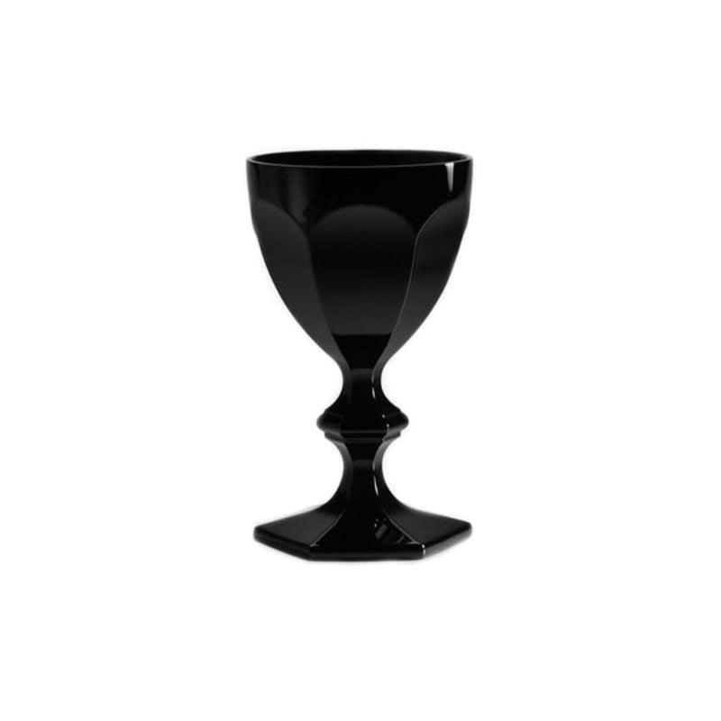 Baccarat Harcourt Black Crystal "Darkside" Un Parfait Glasses - Set of 6