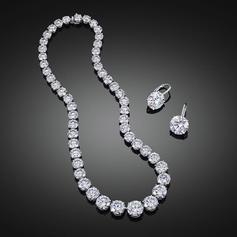 Platinum necklace diamond Outlet