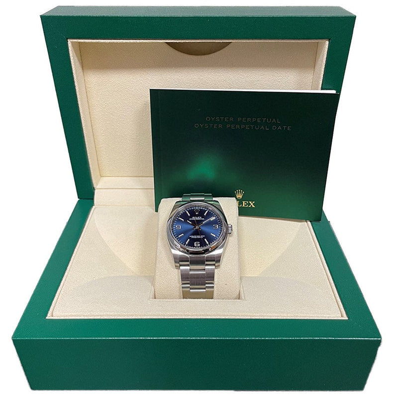 Rolex Oyster Perpetual 36 116000 Blue Dial - Pre-Owned