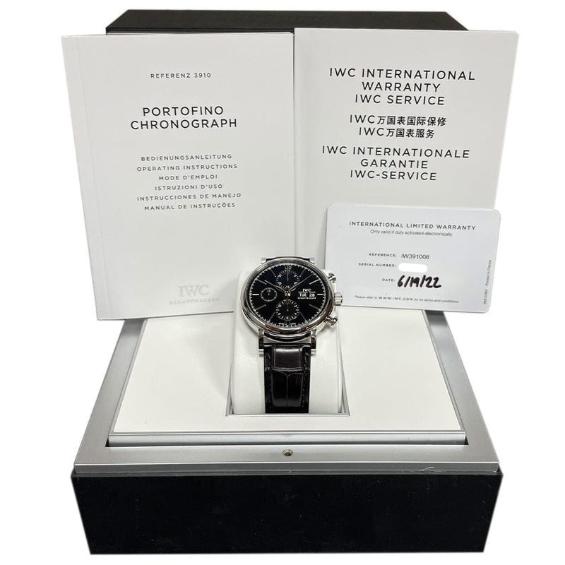 IWC Portofino Chronograph IW391008 - Certified Pre-Owned