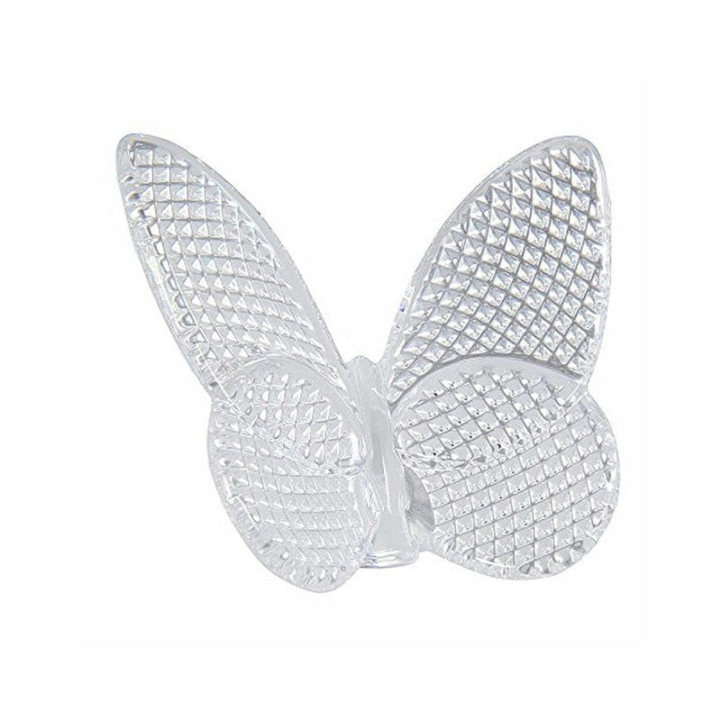Baccarat Crystal Diamond Pattern Butterfly