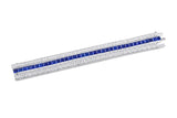 Estate Platinum & Diamond Block Bracelet, Circa 1920's