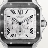 Santos de Cartier Chronograph watch CRWSSA0017