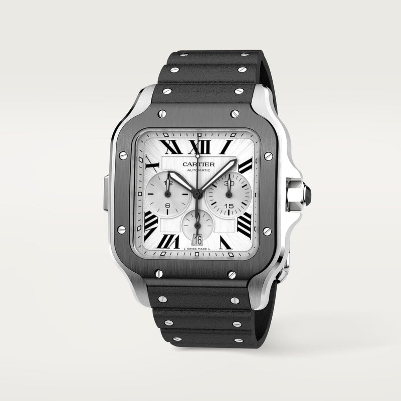 Santos de Cartier Chronograph watch CRWSSA0017