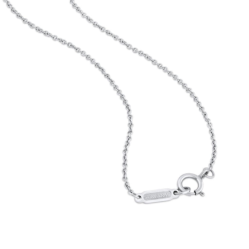 Tiffany & Co. Platinum Estate Key Pendant