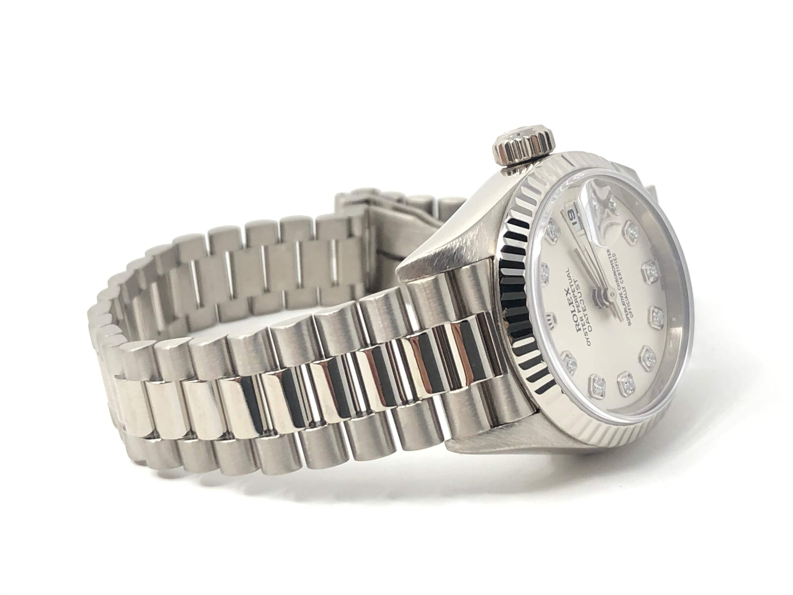 Rolex Datejust 18K White Gold 26MM 69179 - Pre-Owned – CJ Charles