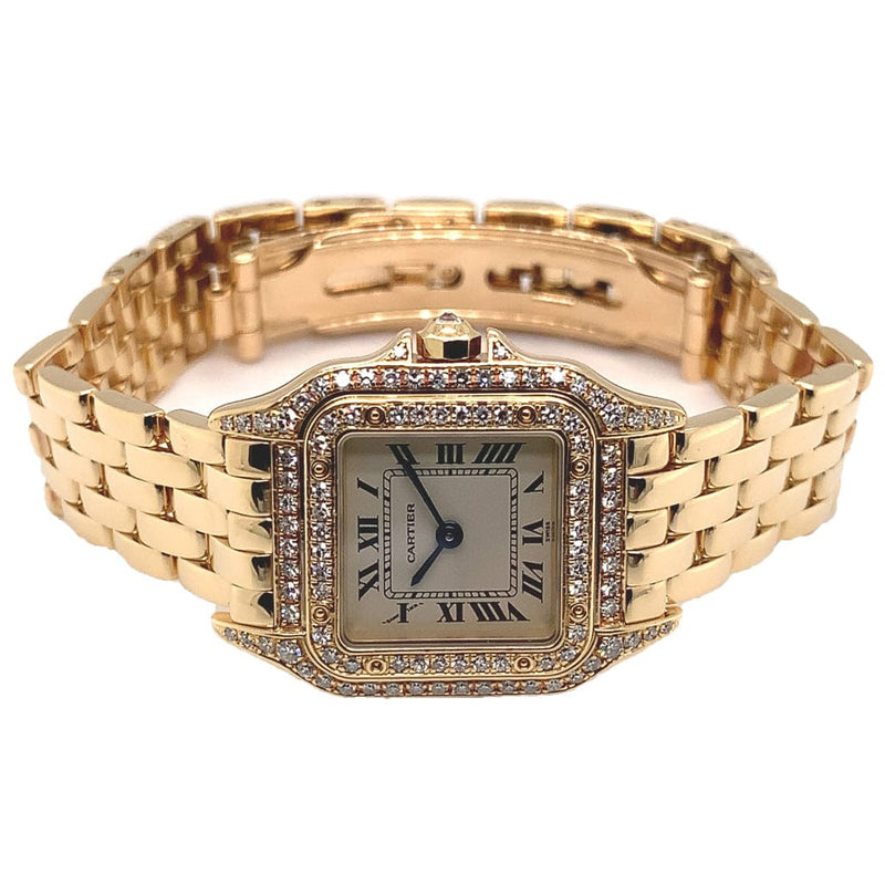 Cartier Panthere Small 18k Yellow Gold Factory Diamonds - Certified Pre-Owned