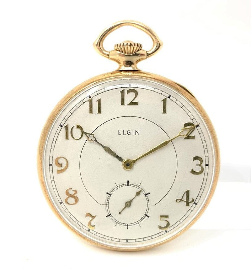 Elgin Pocket Watch 14K Yellow Gold Pre-Owned – CJ Charles Jewelers