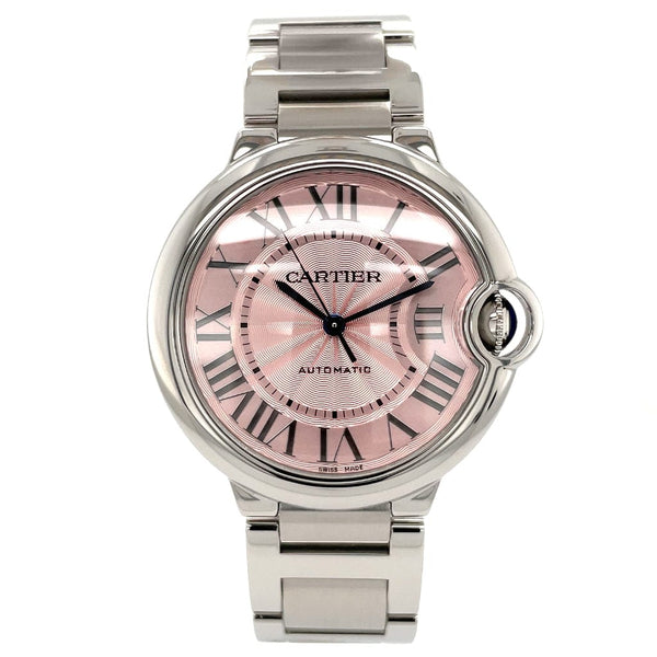 Cartier Ballon Bleu 36mm W6920041 Pink Dial - Certified Pre-Owned