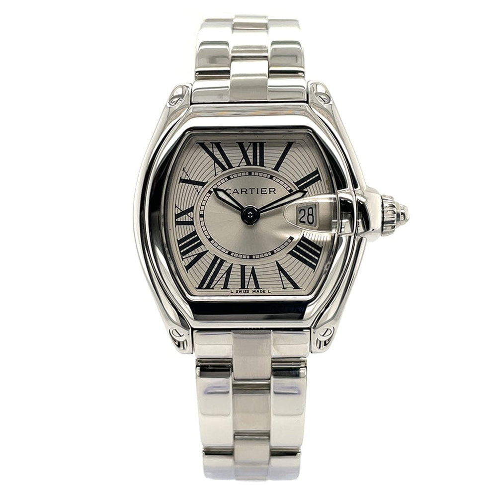 Cartier Roadster Stainless W62016V3 Certified Pre Owned CJ Charles Jewelers
