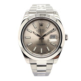 Rolex Datejust II Silver Dial 116300 - Pre-Owned