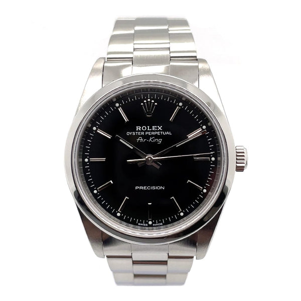 Rolex Air-King 14000M Black Dial - Pre-Owned