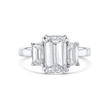 Rivière Platinum 2.01ct Emerald-Cut Diamond Ring, GIA Certified