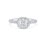 Rivière Platinum 1.20ct Cushion-Cut Diamond Ring, GIA Certified