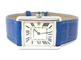 Cartier Tank Louis 18KT WG 25.5MM Silver Dial 2678 - Certified Pre-Owned