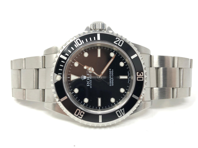 Rolex Submariner Steel 40MM Black Dial 14060 - Pre-Owned