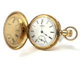 Elgin Pocket Watch 14K Yellow Gold Hunter Case - Pre-Owned