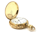 Elgin Pocket Watch 14K Yellow Gold Hunter Case - Pre-Owned