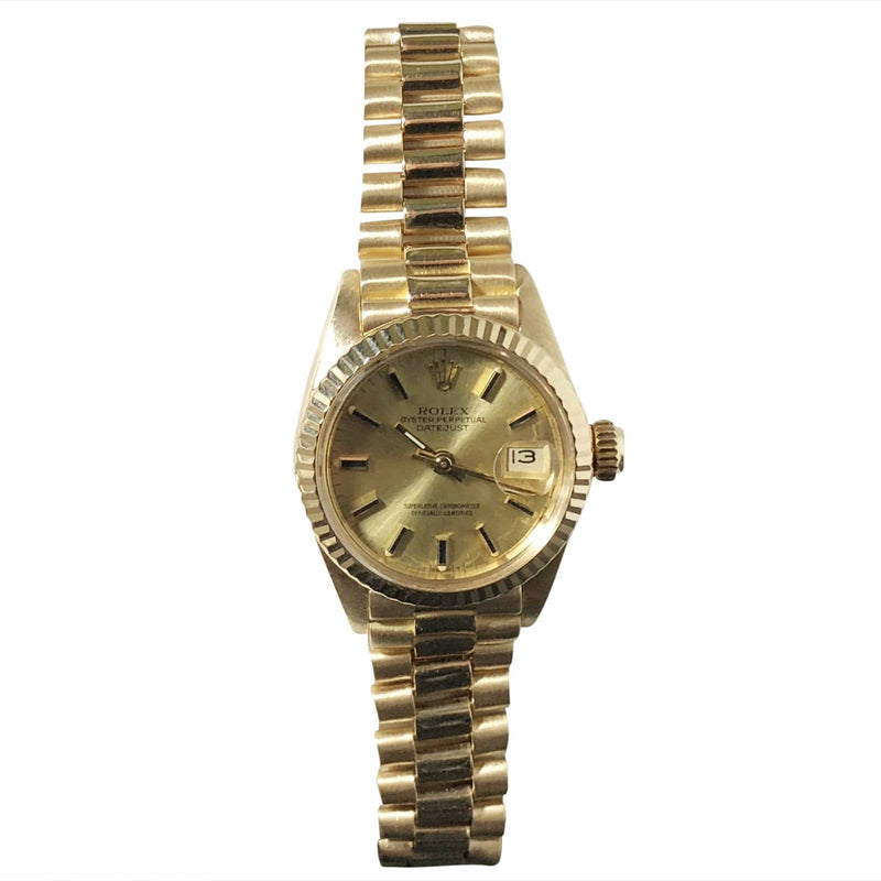 Rolex Datejust 18K Yellow Gold 79178 - Pre-Owned