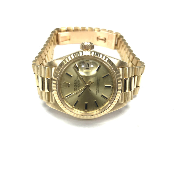 Rolex Datejust 18K Yellow Gold 79178 - Pre-Owned