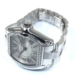 Cartier Roadster Small 18KT WG Factory Diamonds WE5002X2 - Certified Pre-Owned