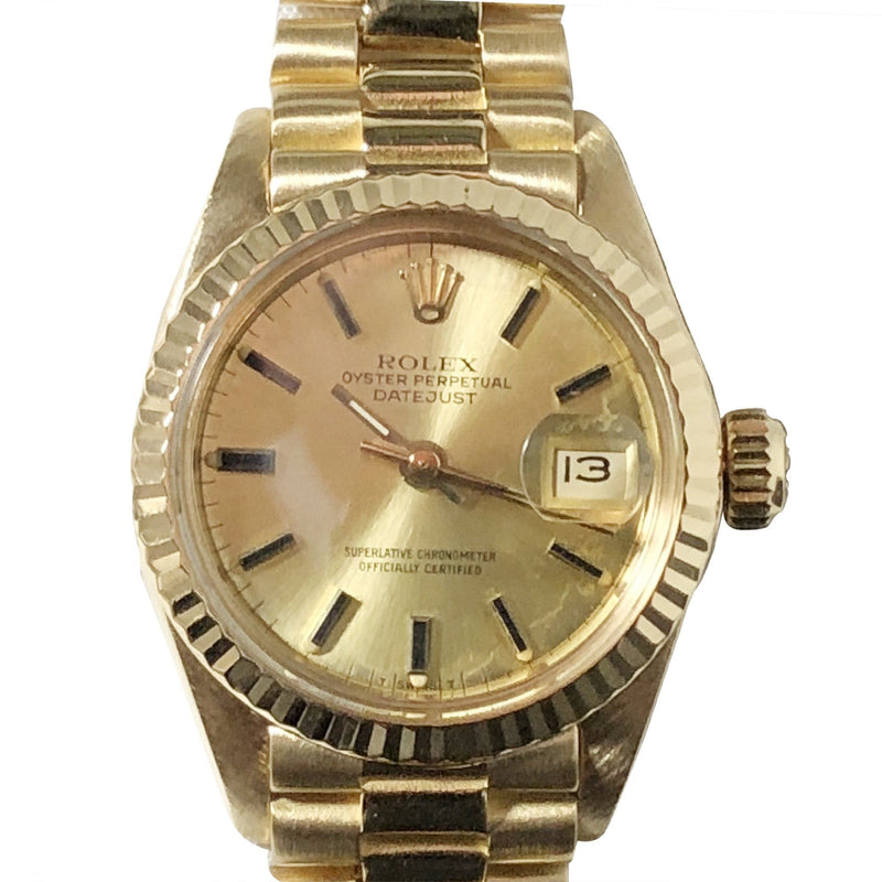 Rolex Datejust 18K Yellow Gold 79178 - Pre-Owned