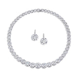 Platinum 21ct Diamond Earrings, GIA Certified