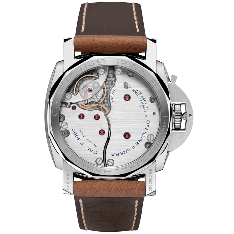 Luminor 1950 Left-Handed (Destro) 3 Days Acciaio PAM00557