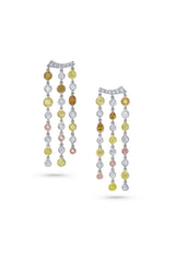 Rivieré Multicolor Diamond Earrings