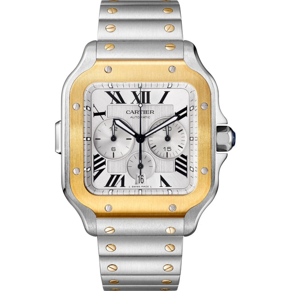 Santos de Cartier Chronograph Watch XL W2SA0008
